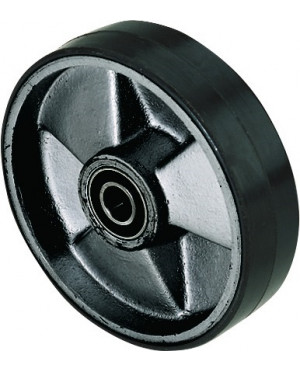 Lenkrad Polyurethan Naben-L.43mm Rad-B.50mm D.200mm Kunststoff-Felge