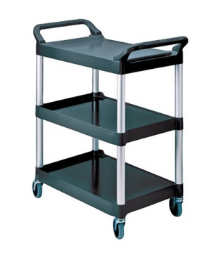 Etagenwagen L854xB473xH959mm Gesamt-Trgf.90kg 2 Etagen RUBBERMAID