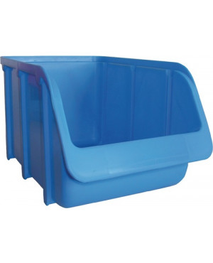 Sichtlagerkasten L240/210xB145xH125mm PP blau stapelbar HÜNERSDORFF