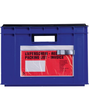 Etikettenklammer Federstahl verz.f.Transportstapelkasten 25St./Karton LA-KA-PE