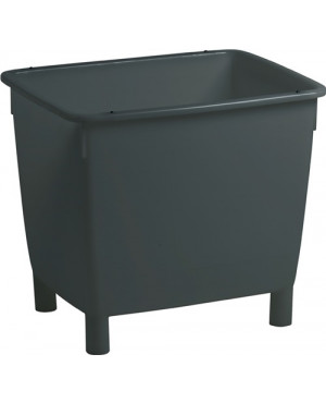 Leichtbaubehälter L790xB605xH680mm PE (HDPe) basaltgrau CRAEMER