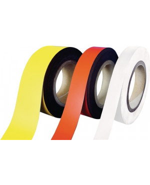 Magnetband Band-B.30mm Bandlänge 10m weiß