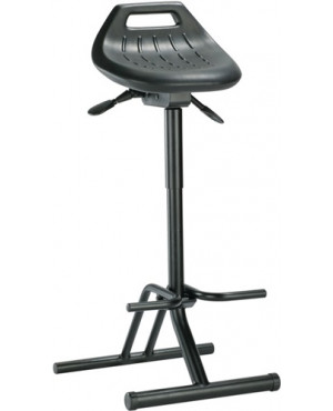 Stehhilfe Integralschaum Sitz-H.640-840mm STA schwarz klappbar