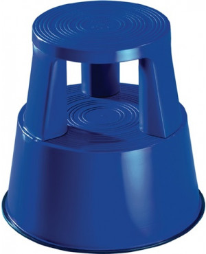Rollhocker Ku.blau H.mit/ohne Belastung 425/430mm D.oben 290mm D.unten 440mm