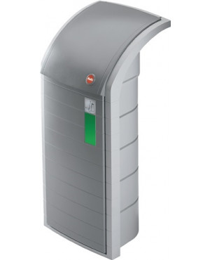 Abfallsammler H1100xB500xT450mm 120l grau HAILO