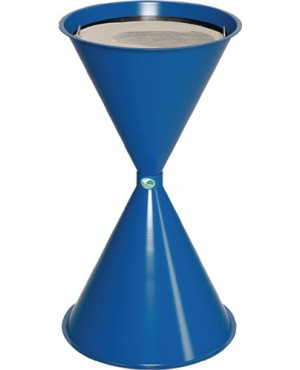 Standascher D400xH730mm enzianblau Stahlbl.VAR