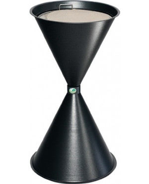 Standascher D400xH730mm antik-silber Stahlbl.VAR