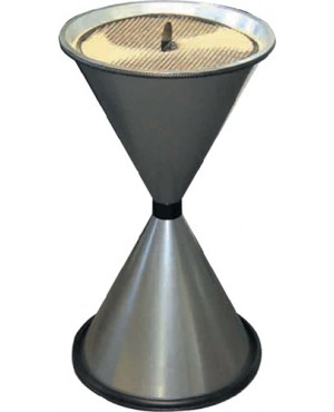 Standascher D405xH770mm anthrazit Stahlbl.TKG