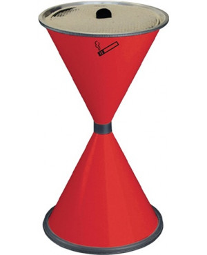 Standascher D405xH770mm rot Stahlbl.TKG