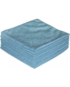 Mikrofasertuch ECONOMY blau L400xB400ca.mm Textil 1 KT Nordvlies