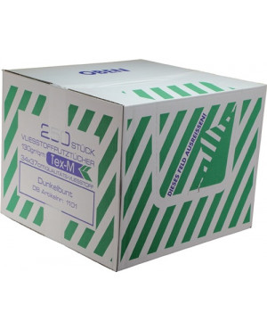 Putztuchvliesstoff L370xB340ca.mm dunkelbunt 250St./Ktr.