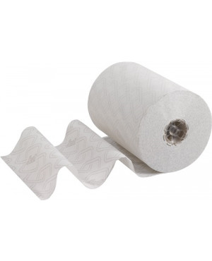 Rollenhandtuch Scott 6695 1-lagig weiß L190ca.mxB198ca.mm KT=6 Rollen