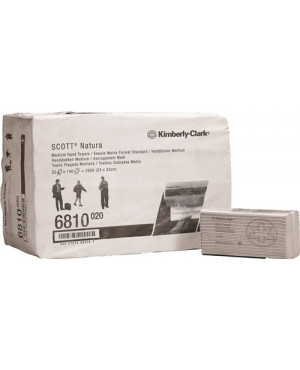 Handtuch Scott 6810 2-lagig weiß L330xB250ca.mm 20 Päckchen x140 Tü.