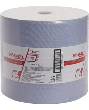 Wischtuch Wypall L30 7359 L380xB350ca.mm 3-lagig blau 1 Rl.x 1000 Tü.