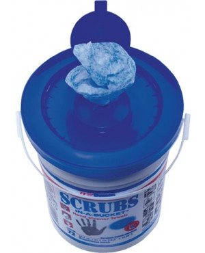 Handreinigungstuch o.Eins.v.Wasser 72 St.1 Eimer Scrubs