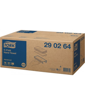 Handtücher TORK 2-lagig weiß L310xB250ca.mm 2400 Tücher/VE