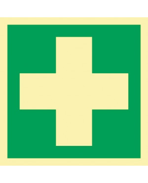 Rettungszeichen ASR A1.3/DIN EN ISO 7010/DIN 67510 L148xB148mm Erste Hilfe Ku.