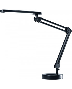 Schreibtischleuchte Alu.schwarz m.Standfuß m.LED