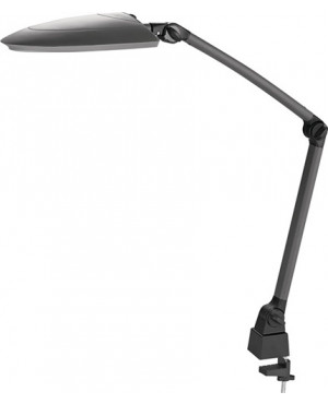 Schreibtischlampe Ku.schwarz/anthrazit m.Standfuß m.LED