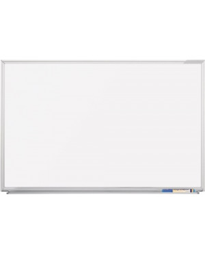 Schreibtafel B1200xH900mm Stahlbl.weiß magn.m.Aluminiumrahmen MAGNETOPLAN