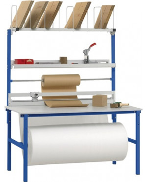 Packtisch-Set B2000xT800xH2205mm Aufbauten Variante 2