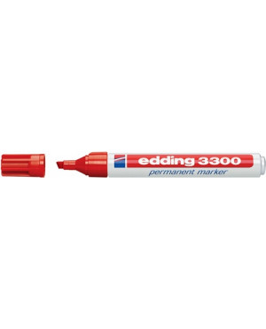 Permanentmarker 3300 rot Strich-B.1-5mm Keilspitze EDDING