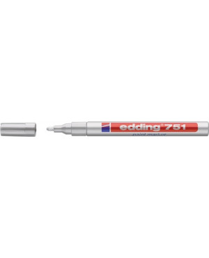 Lackmarker 751 silber Strich-B.1-2mm Rundspitze