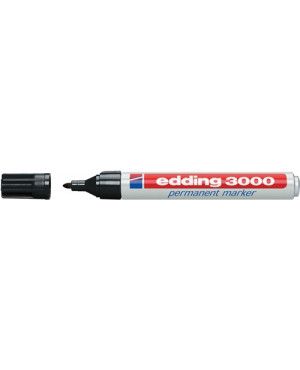 Permanentmarker 3000 schwarz Strich-B.1,5-3mm Rundspitze EDDING
