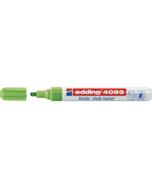 Kreidemarker 4095 hellgrün Strich-B.2-3mm Rundspitze EDDING