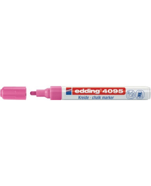 Kreidemarker 4095 neonrosa Strich-B.2-3mm Rundspitze EDDING