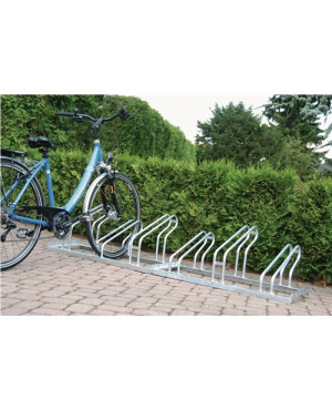 Fahrradbügelparker 2-s.90Grad verz.Anz.Radstände 12 z.Aufschr.zerlegt WSM