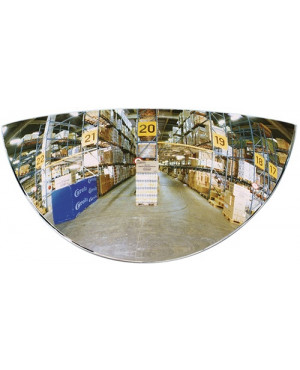 Gabelstaplerspiegel H128xB258mm 180 Grad Sichtfeld 1m SPL