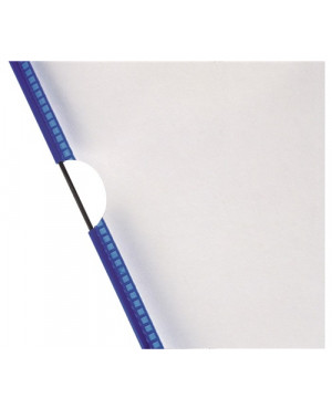 Sichttafel PVC m.Drahtrahmen ku.-ummantelt blau DIN A4 reflexionsfrei 10St./Btl.