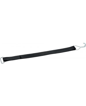 Spanngurt Gum.m.1 Haken/1 Schnalle f.Rollbehälter B.720mm