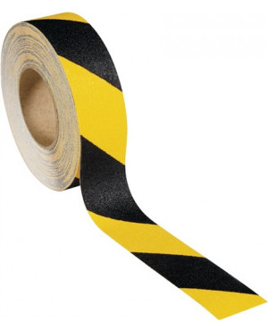Anti-Rutsch-Klebeband SAFE STEP® schwarz/gelb L.18,25 m,B.50mm Rl.ROCOL