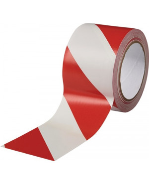 Bodenmarkierungsband Easy Tape PVC rot/weiß L.33m B.75mm Rl.ROCOL