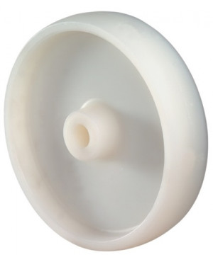 Ersatzrad D.50mm Trgf.50kg Ku.Achs-D.6mm Nabenl.22mm