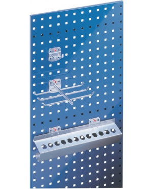 Lochplatte B450xL500mm enzianblau