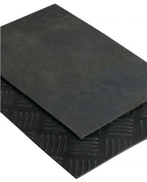 Hammerschlagmatte B.1,40m L.10m D.3mm NR/SBR Rl.MÖLLER