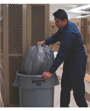 Mehrzwecktonne weiß 38l PE Außen-D.400xH435mm RUBBERMAID