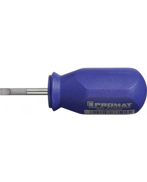 Schraubendreher Schlitz 4x25mm L.80mm Rundkl. Ku.-Kraftheft