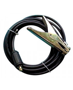 Massekabel konfektioniert 300 A Kabel-L.5m Kabel-D. 25 mm² Stecker KS 25 PVC