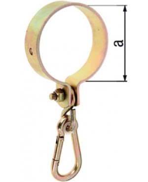 Schaukelschelle D.120mm STA galv. gelb verz. Belastung max. 70kg GAH