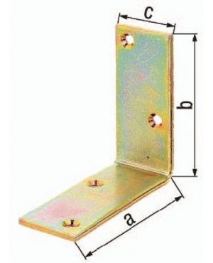 Balkenwinkel L100x100mm B.40mm STA