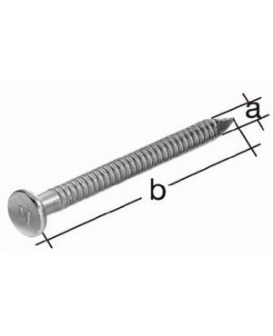 Ankernagel DIN 1052 D4x60mm STA roh verz.bauaufsichtlich zugelassen Großpack GAH