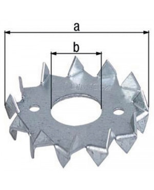Scheibendübel D62/21mm senzimirverzinkt GAH