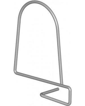 Bücherstütze Babylon weißalu.L.150mm H.150mm