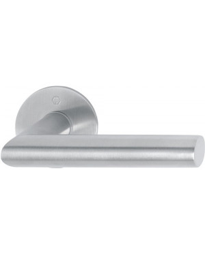 Türdrückerpaar Ams.E1400Z/849N VA F69 m.Drückerrosetten VK 8mm