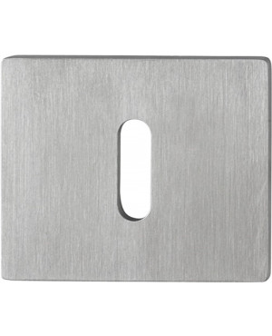 Schlüsselrosetten-Paar E847NS VA F69 Schildstärke 2mm OB rechteck.