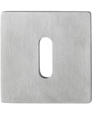 Schlüsselrosetten-Paar E848NS VA F69 Schildstärke 2mm OB quad.